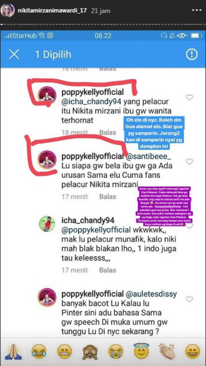 Hinaan anak Elza Syarief