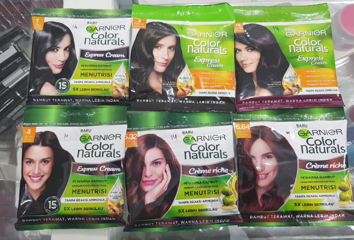 Garnier Color Naturals Yang Cocok Untuk Rambut Warna Natural