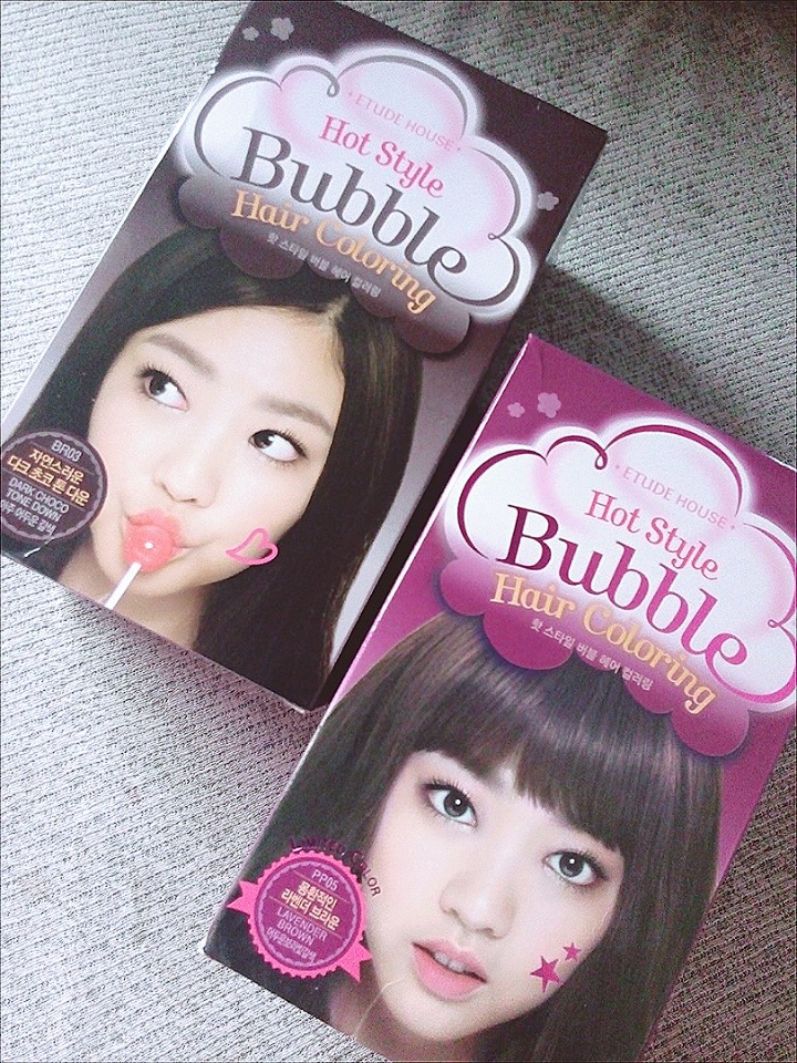 Etude House Hot Style Bubble Hair Coloring Yang Berbentuk Busa