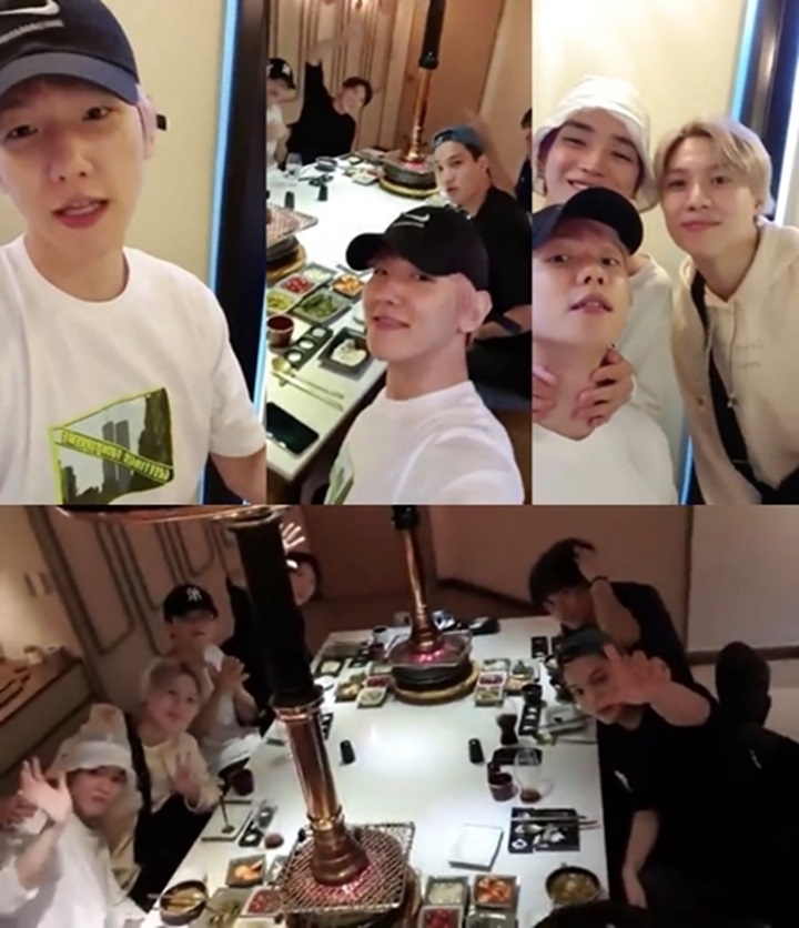 Baekhyun Nongkrong Bareng SuperM