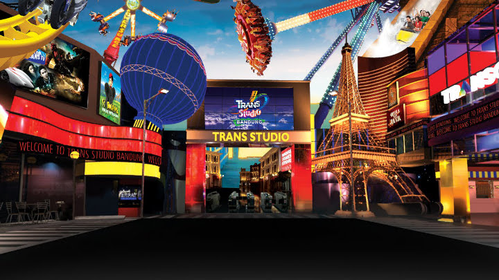 Trans Studio, Salah Satu Taman Bermain Super Menyenangkan di Indonesia