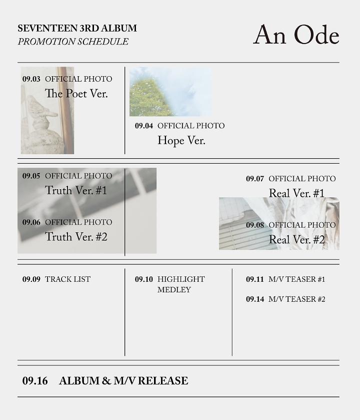 Seventeen Makin Dinanti Usai Rilis Rincian Jadwal Comeback Full Album Ke-3 \'An Ode\'