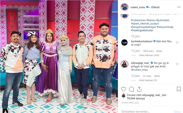 Komentar Ely Sugigi