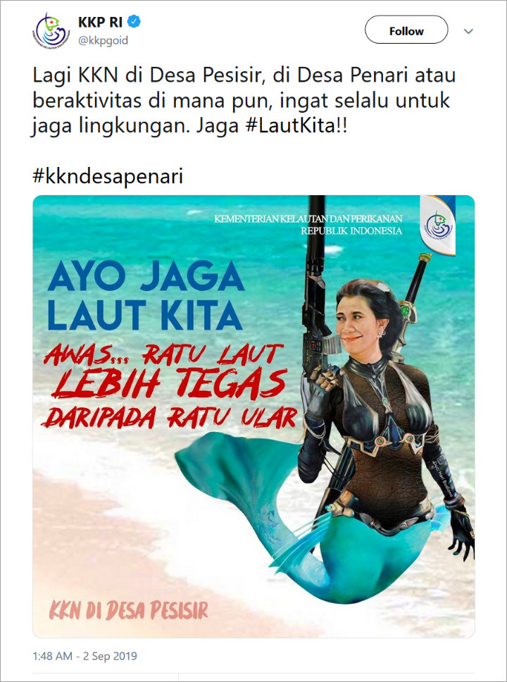 Viral KKN Desa Penari, Lembaga Negara Ternyata Ikut Bagikan Cuitan Kocak
