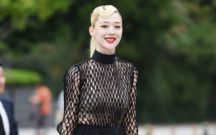 Foto-Foto Sulli di Ranjang Bareng Dua Cowok Tanpa Pakai Bra Jadi Sorotan