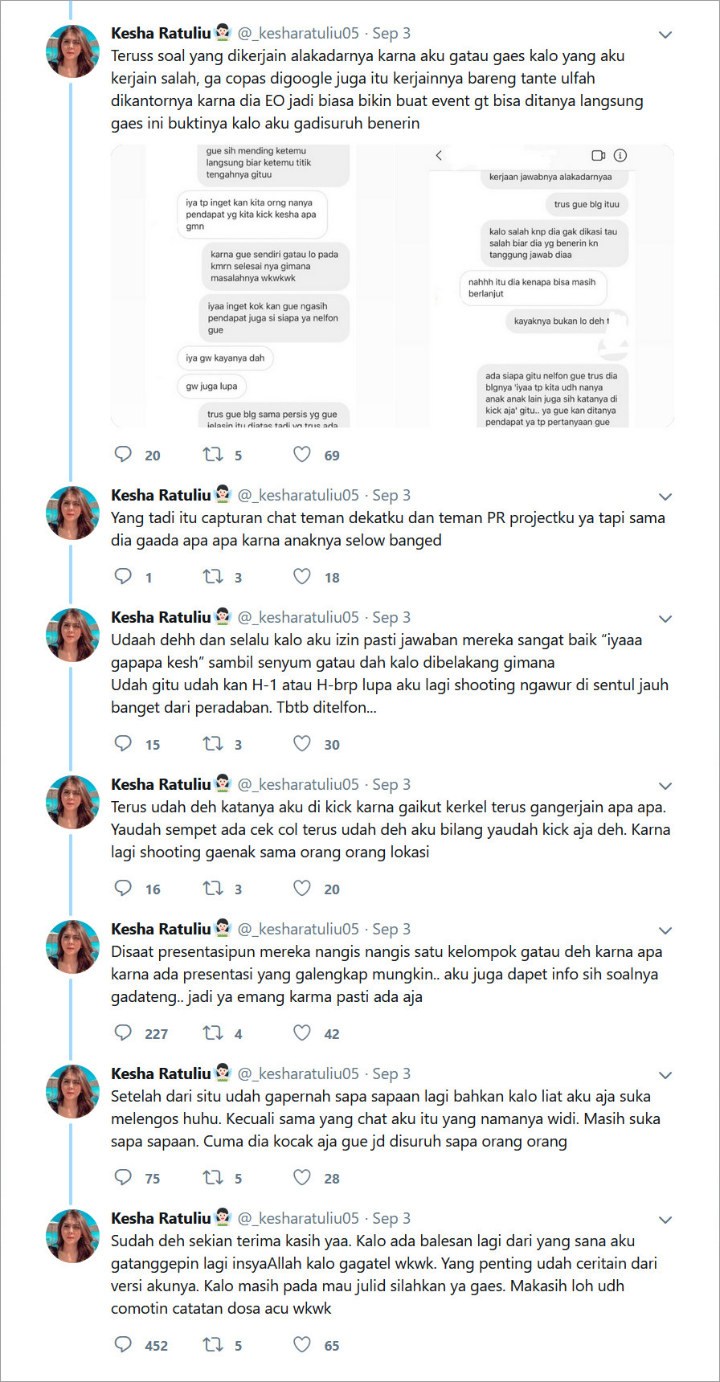 Thread Kesha