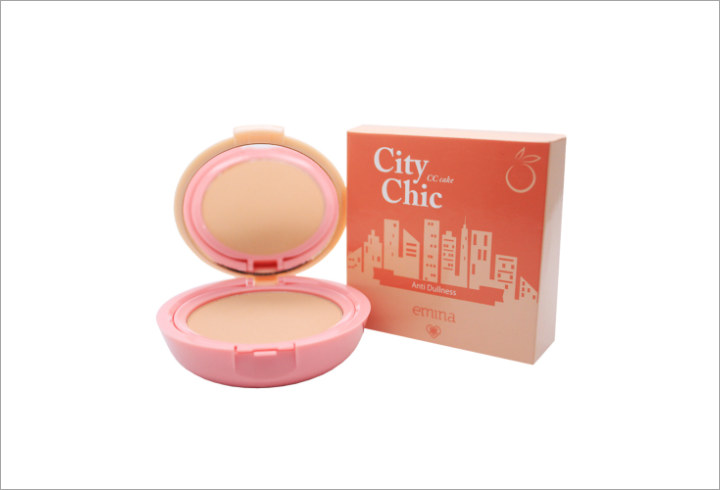 Emina City Chic CC Cake, Bedak Padat Berkualitas yang Cocok Untuk Remaja