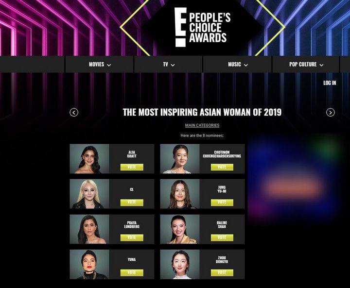 Raline Shah Masuk Nominasi People\'s Choice Awards