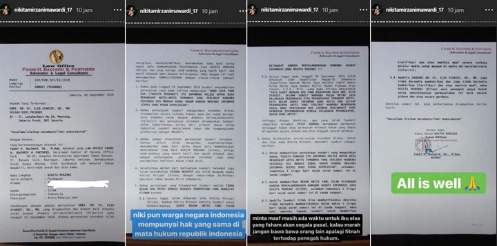 Nikita Mirzani SOmasi Elza Syarief