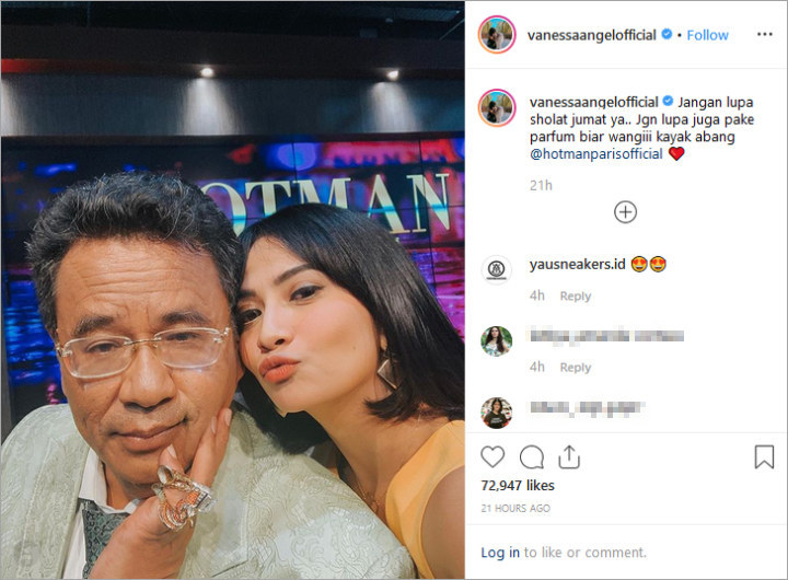 Vanessa Angel Sindir Elza Syarief?