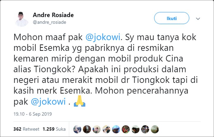 Andre Rosiade