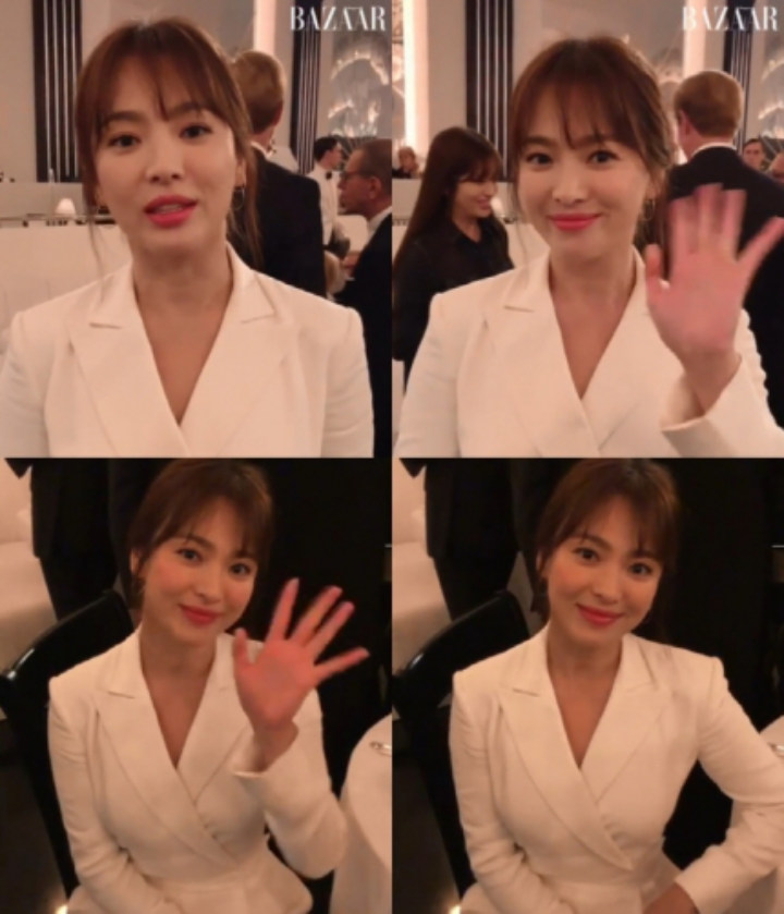 Penampilan Elegan dan Cantik Song Hye Kyo di NY Fashion Week Tuai Pujian Selangit