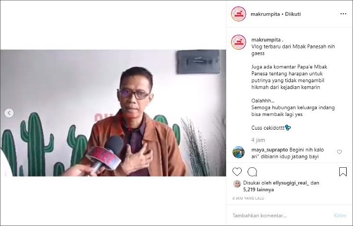 Vlog Baru Vanessa Angel Jadi Kontroversi, Doddy Sudrajat Sebut Putrinya Semakin Liar