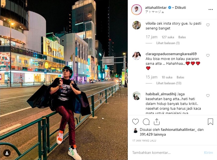 Atta Halilintar Pamer Bawa Banyak Tas Belanjaan, Personil Duo Semangka Ngarep Dijadiin Pacar