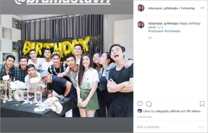 Momen Ultah Verrell Dihadiri Rizky Nazar dan Syifa Hadju