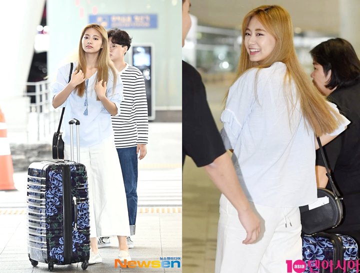 Tzuyu Twice Santai Pulang ke Taiwan Pakai Kulot, Cantik Sumringah Dipuji Menyilaukan 1