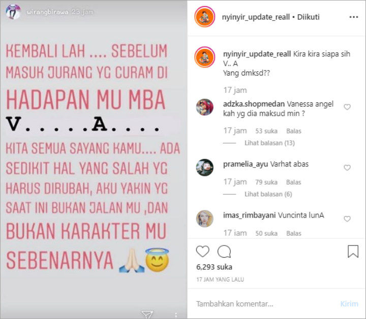 Ramalan Soal Vanessa Angel