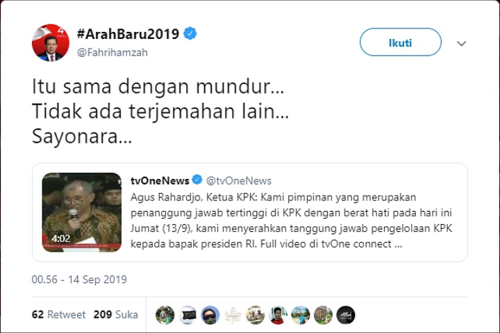 Fahri Hamzah