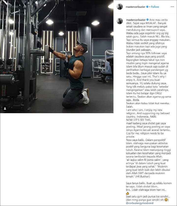 Deddy Corbuzier Curhat Mualaf