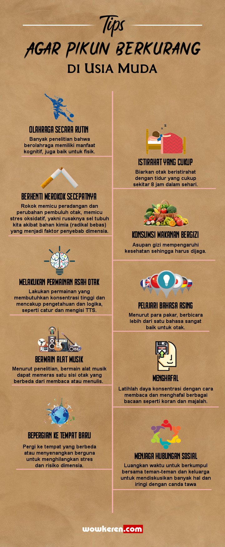 Cara Mudah Untuk Kurangi Kepikunan di Usia Muda