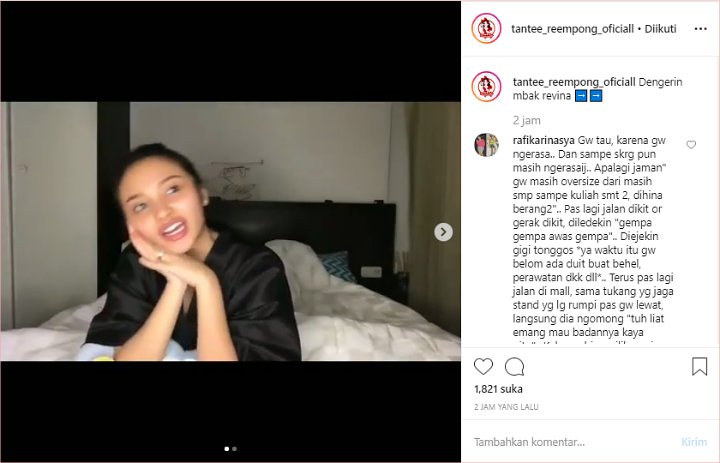 Revina VT Soal Body Shaming