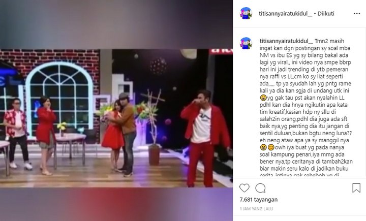 Ramalan Nyai Kidul Soal Lucinta Lunda vs Raffi Ahmad