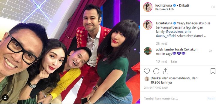 Lucinta Luna Pamer Kebersamaan Bareng Raffi Ahmad