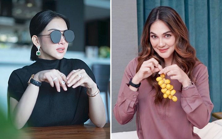 Syahrini Ramai Diledek Gara-Gara Ikut Gaya Luna Maya Bawa Tas Mungil