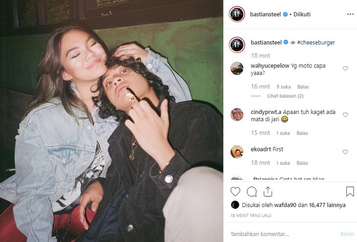 Bastian Bintang Umbar Foto Mesra Bareng Shafa Harris