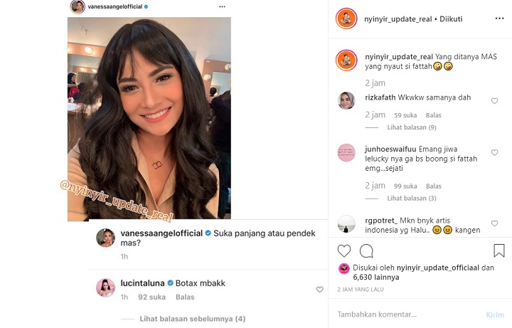 Komentar Lucinta Luna