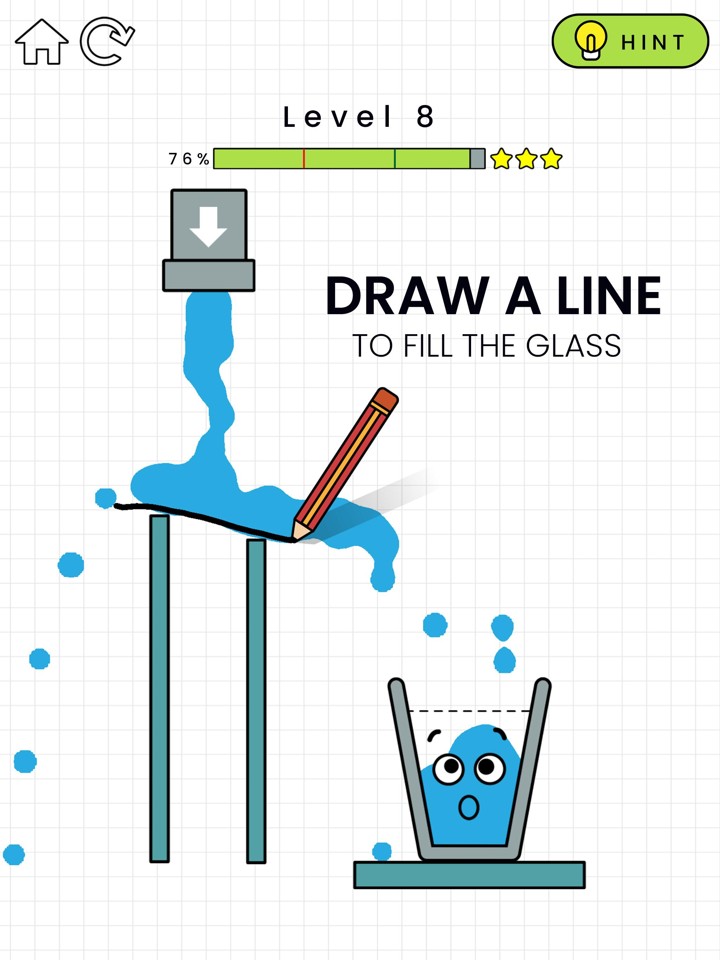 Happy Glass, Game dengan Misi Sederhana Namun Cukup Menguras Otak