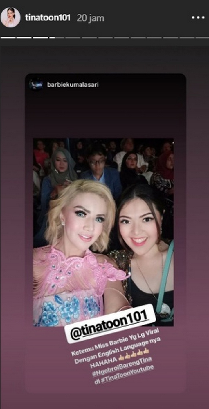 Tina Toon dan Barbie Kumalasari