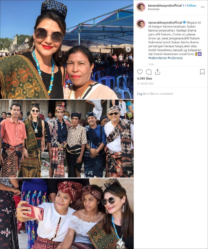 Tamara Bleszynski Sindir Hotman Paris dan Farhat Abbas