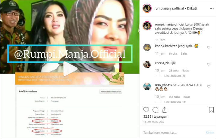 Syahrini Diledek Bohong