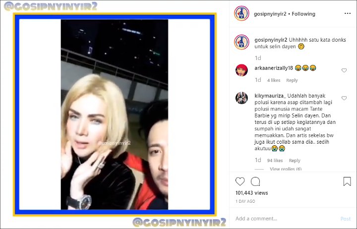 Barbie Kumalasari Kembali Panen Cibiran Usai Ngaku Mirip Celine Dion