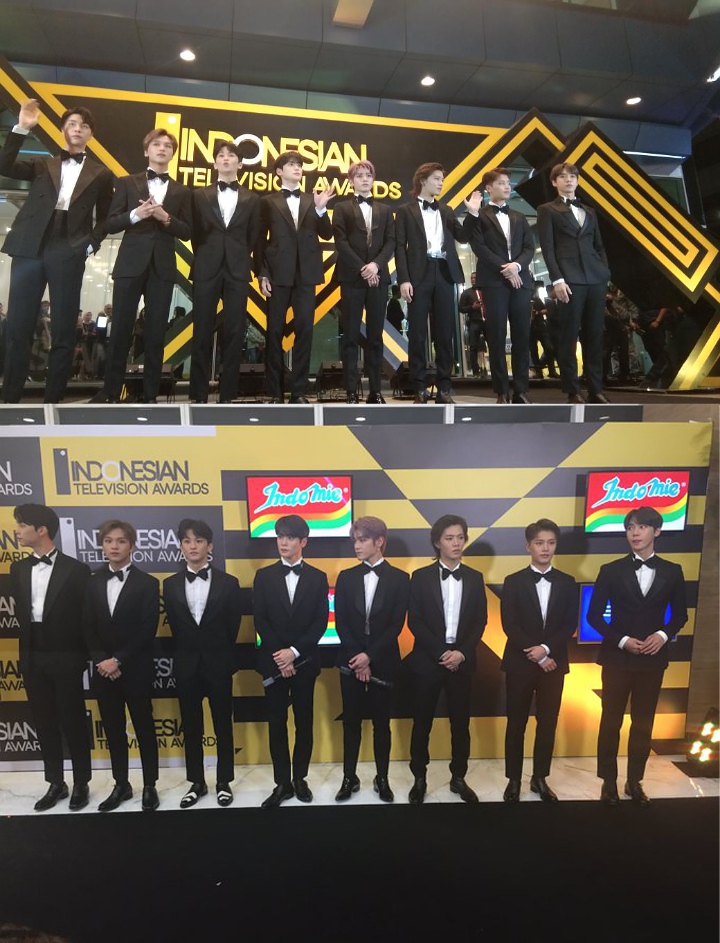 ITA 2019: NCT 127 Super Ganteng di Red Carpet, Ungkapkan Ini untuk Fans Indonesia