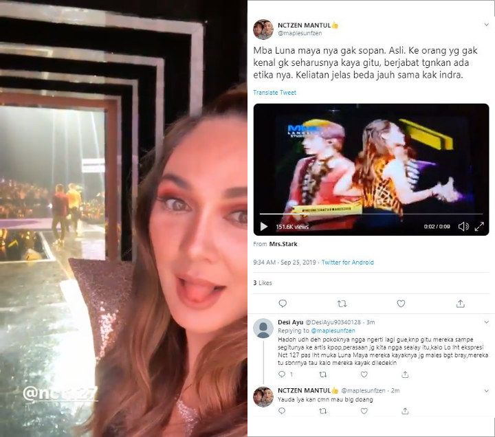 Luna Maya Melet
