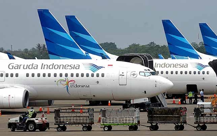 Dianggap Tak Sejalan, Garuda Indonesia Copot Logo Perusahaan di Pesawat Sriwijaya Air
