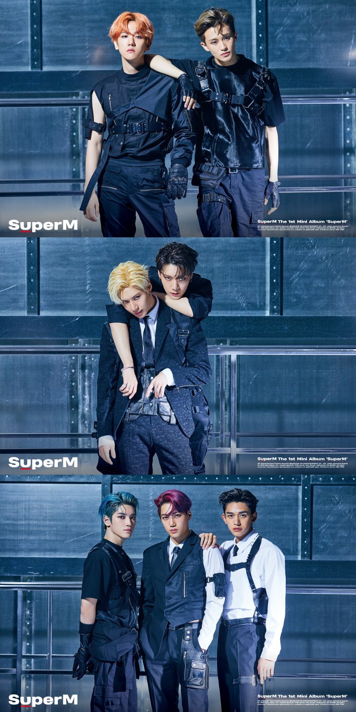 SuperM Tampilkan Group Still Image Jelang Debut, Mana Kombinasi Paling Keren?