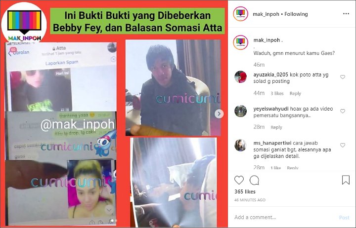 Bebby Fey Beberkan Bukti, Atta Halilintar Tolak Tuduhan Lewat Jawaban Somasi