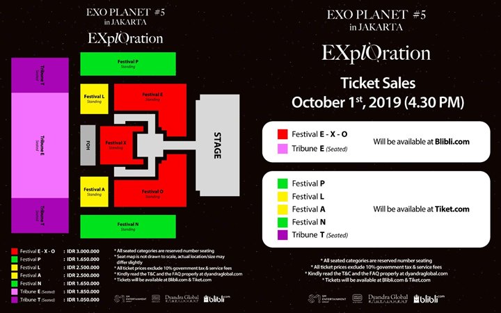 Promotor Rilis Pricelist Tiket Konser EXO 'EXplOration' Di Jakarta