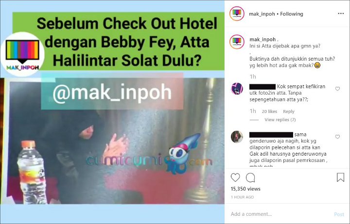 Bebby Fey Sebut Atta Halilintar Salat Dahulu Sebelum Check Out Hotel