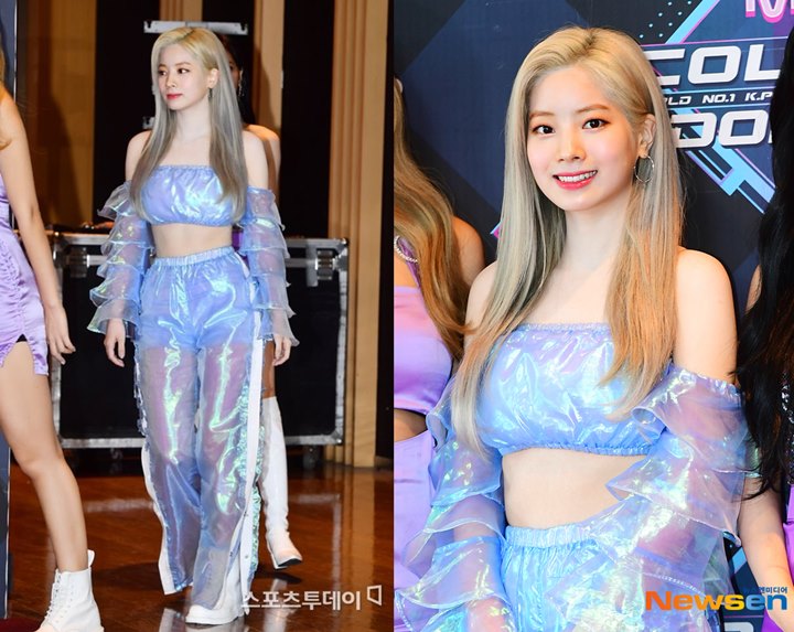 Busana Transparan Ala Putri Duyung Dahyun Twice di \'M! Countdown\' Tuai Cibiran