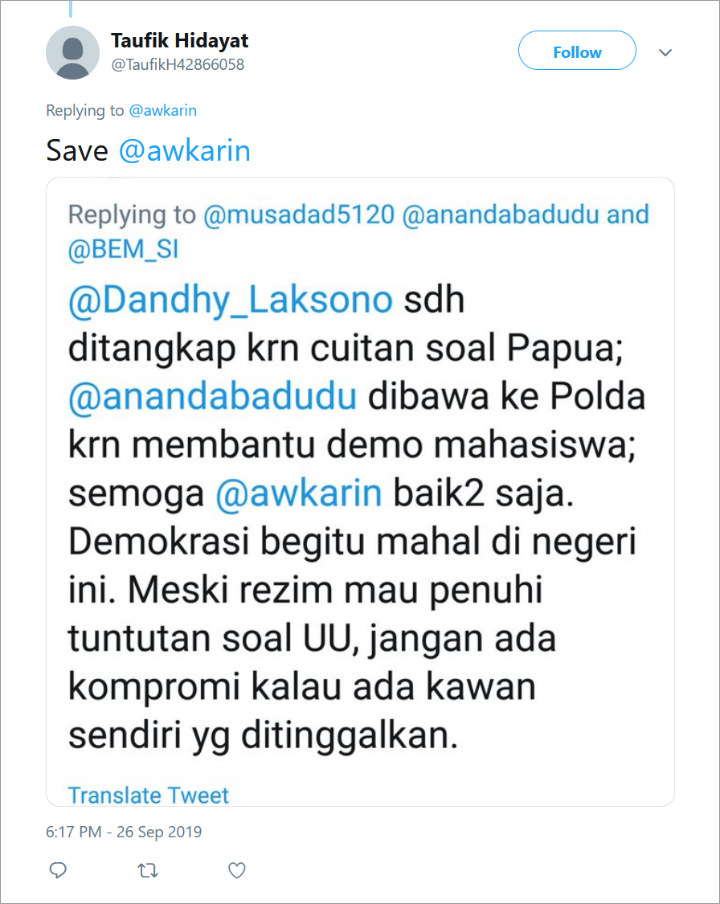 Reaksi Fans Awkarin