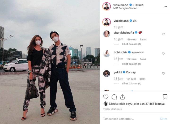 Vidi Aldiano dan Yuki Kato