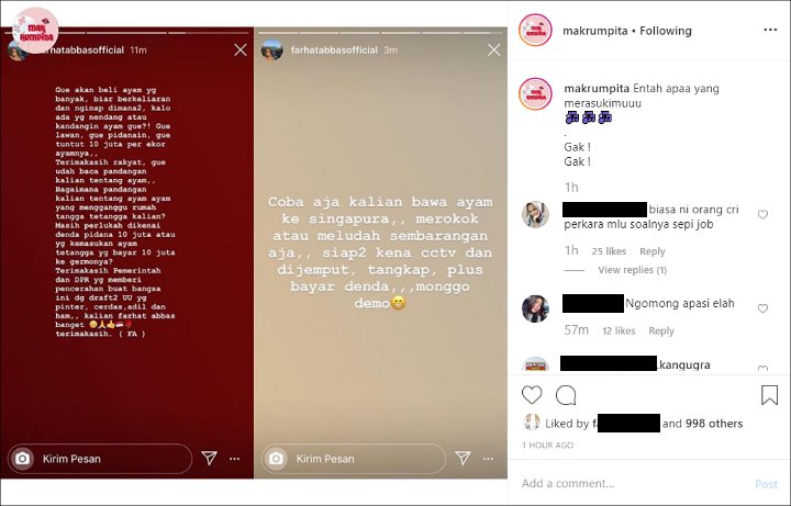 Kembali Dukung RUU KUHP, Farhat Abbas Bandingkan Soal Pasal Ini Dengan Singapura