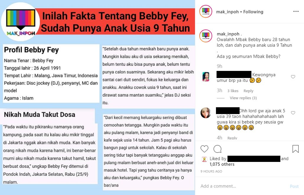 Beredar Kabar Bebby Fey Ternyata Janda Dan Punya Anak Umur 9 Tahun