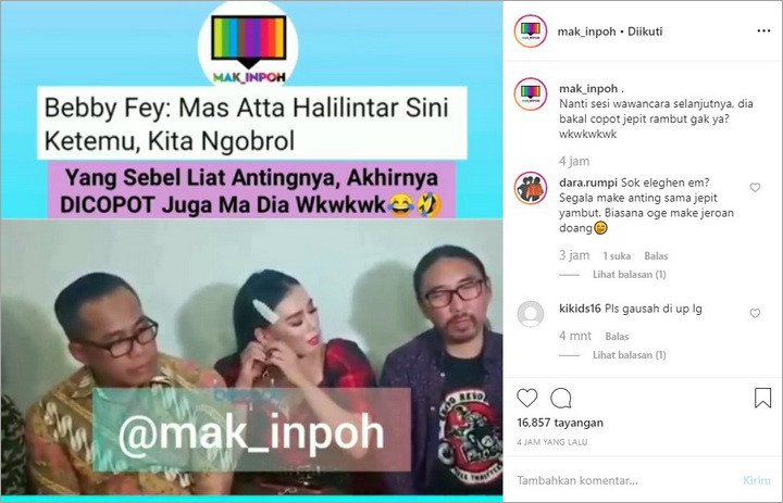 Bebby fey Dandanan Norak