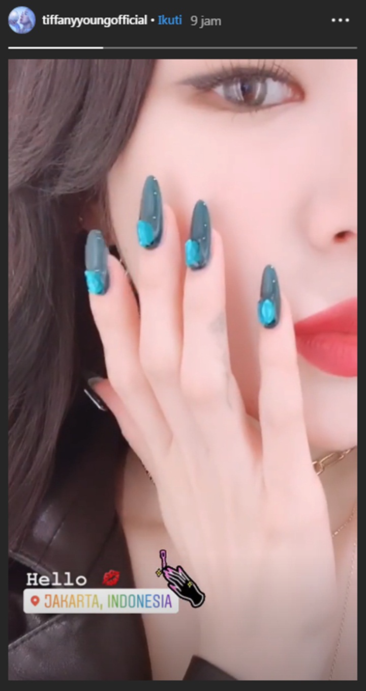 Tiffany Instagram Story