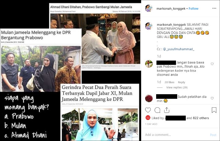 Muncul Dugaan Mulan Jameela Sukses Jadi Anggota DPR Karena Petinggi Partai